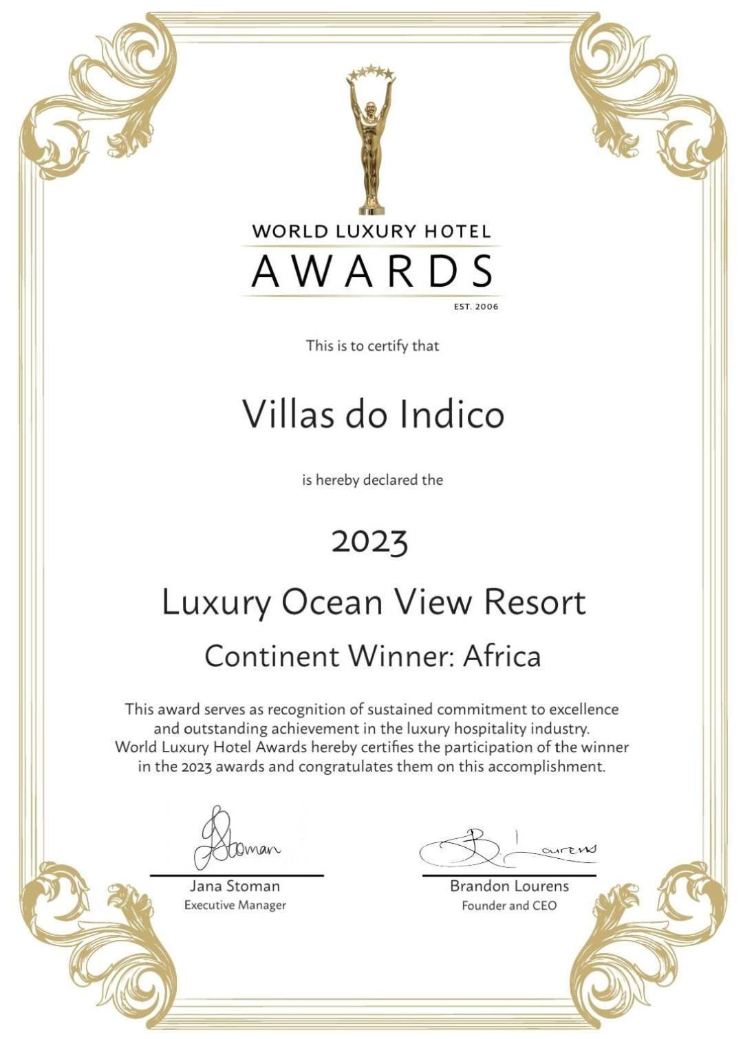 Villas Do Indico 维兰库卢什 外观 照片